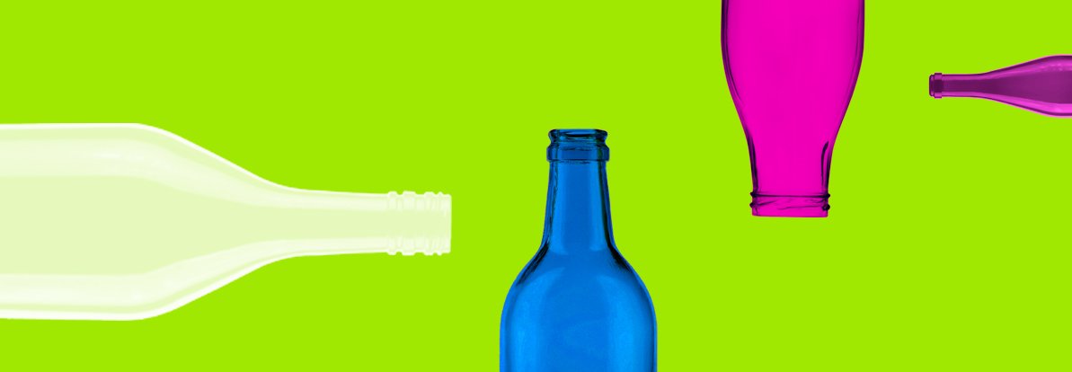 Grafica di copertina del corso di formazione per docenti il caso del vetro l’economia circolare in pratica con bottiglie