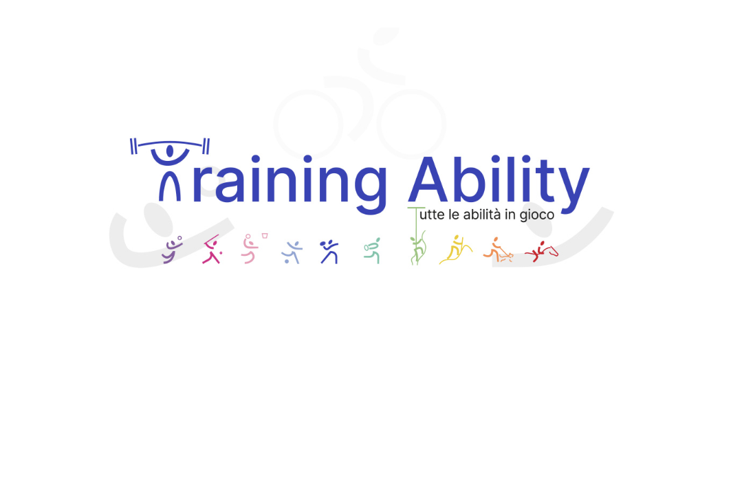 Grafica di copertina del corso di formazione per docenti training ability con logo progetto