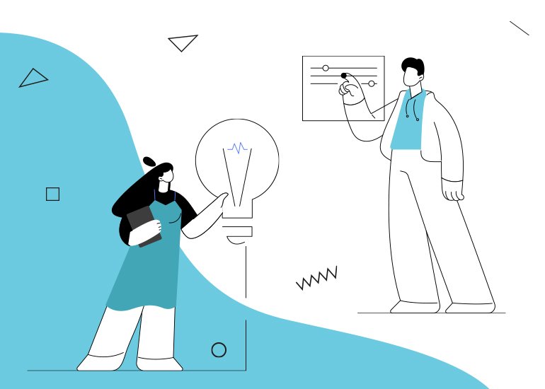 Grafica di copertina del corso di formazione per docenti educare alla scelta nuovi approcci tra life design e comunicazione partecipativa con disegni