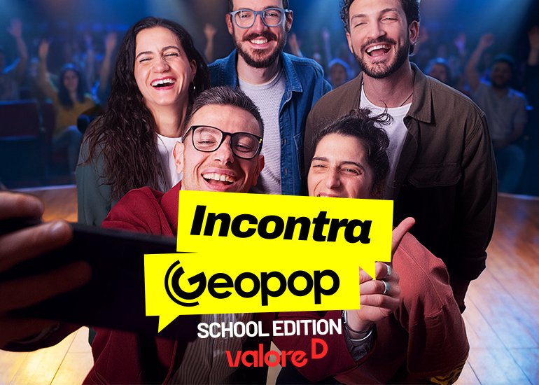 Incontra Geopop - School Edition - Bari
