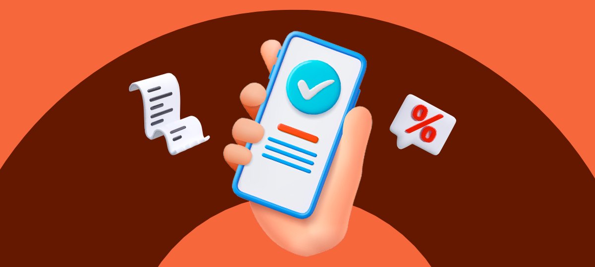 Grafica di copertina della masterclass di Findomestic con l'immagine di una mano che regge uno smartphone