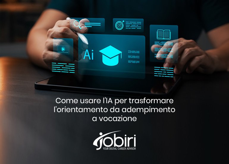 Come usare l’IA per trasformare l’orientamento da adempimento a vocazione
