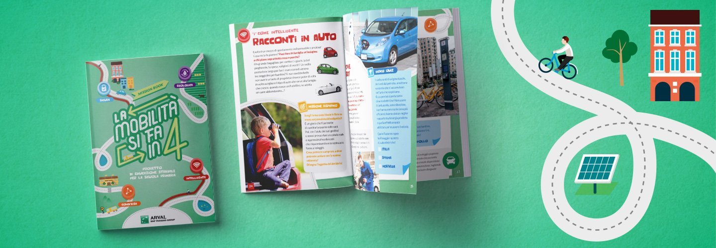 Richiedi il kit didattico “La mobilità si fa in 4”