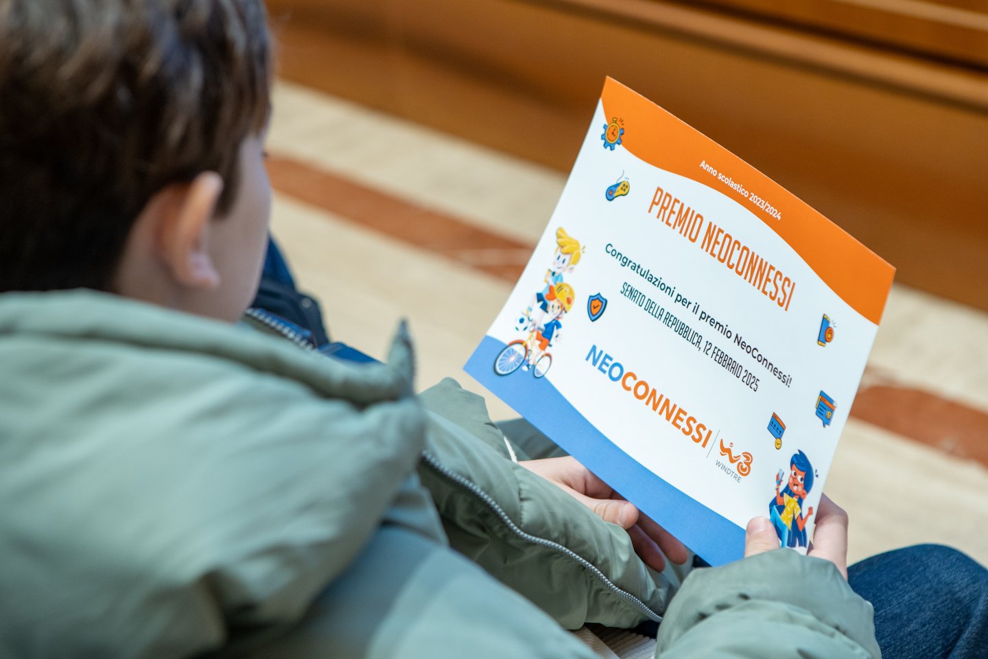 Le scuole vincitrici di NeoConnessi protagoniste al Senato della Repubblica