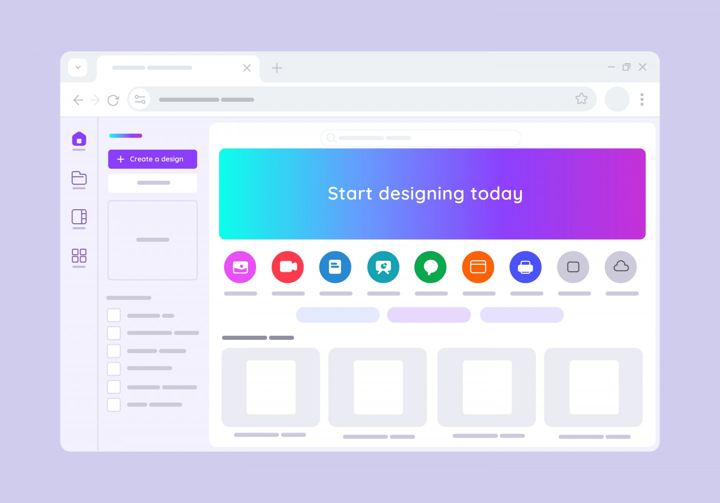 Immagine di copertina dell'articolo su come utilizzare Canva con la facciata principale dell'app Canva
